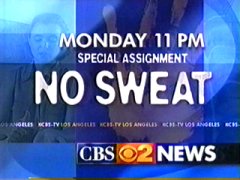 No Sweat graphic