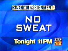no sweat graphic