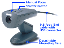 Kodak DVC 325 Webcam